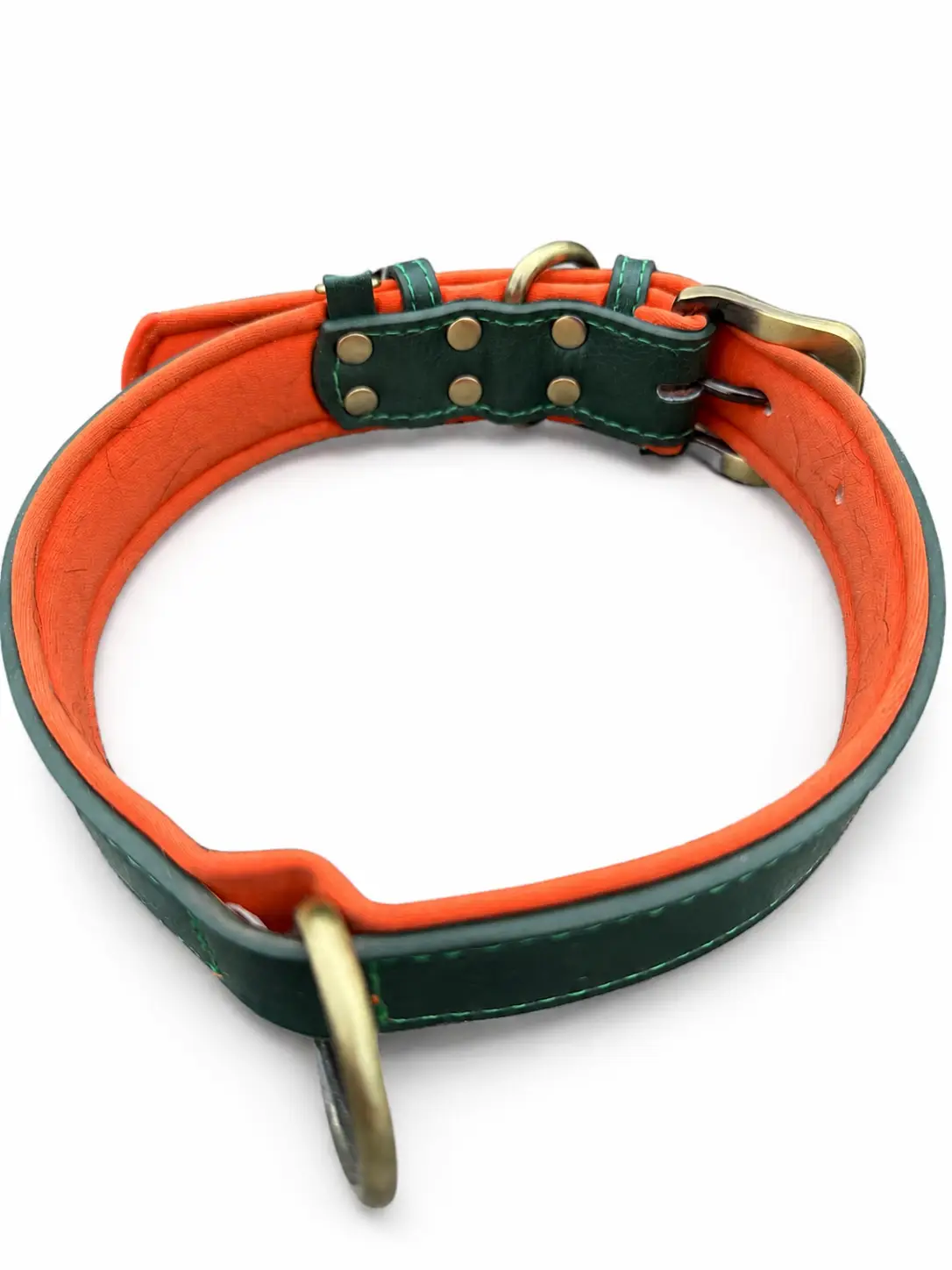 vinis leather sand collar vinis leather sand collar